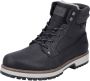 Rieker Gevoerde Winterlaarzen met Spikes voor Heren Black Heren - Thumbnail 25