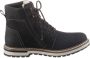 Rieker Warm Gevoerde Veterschoenen Black Heren - Thumbnail 25
