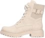 Rieker Beige Casual Gesloten Booties Beige Dames - Thumbnail 2