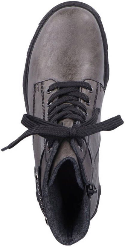 Rieker Grijze Damessandalen Stijlvolle Veterschoenen - Foto 9