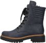 Rieker Veterboot 72600 14 Blauw Warm Gevoerd - Thumbnail 9