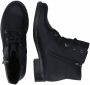 Rieker dames veterboot zwart - Thumbnail 3