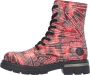 Rieker Veterschoenen enkellaars hakken met extra binnenrits - Thumbnail 3