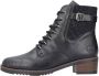 Rieker Veterlaarsjes veterschoenen trachtenenkellaars blokhak binnenrits - Thumbnail 11