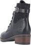 Rieker Veterlaarsjes veterschoenen trachtenenkellaars blokhak binnenrits - Thumbnail 13