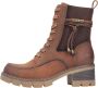 Rieker Winterlaarsjes lace-up boots ankle boots block heel with zipper - Thumbnail 9