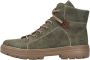 Rieker Veterschoenen enkellaars plateausool contrastnaad met binnenrits - Thumbnail 5