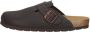Rohde Grado herensandaalpantoffels klomp 6698 bruin LEDER - Thumbnail 8