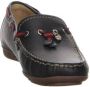 Salamander Blauwe dames mocassins slippers - Thumbnail 6
