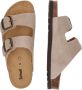 Scholl Slipper Women Josephine Suede Sa Dark Beige - Thumbnail 14