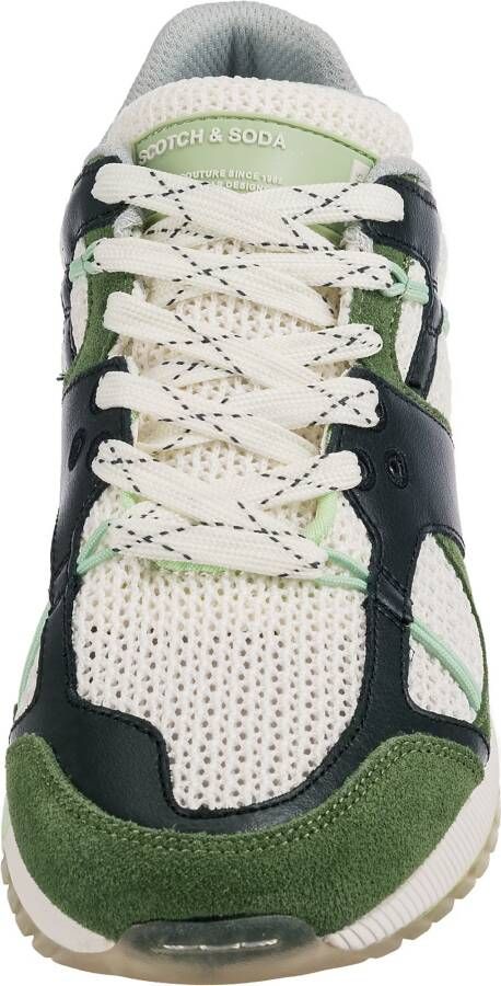 Scotch Soda vivex 12a sneakers heren groen 24839937 s771 green