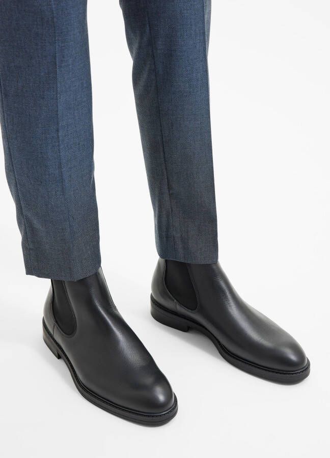 te ontvangen Toepassen ze Selected Homme Chelsea boots van leer model 'SLHBLAKE LEATHER' - Schoenen.nl