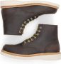 Selected Homme Leren Moc-Toe Veterschoen Brown Heren - Thumbnail 5