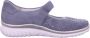 Semler Lena L5075-042-076 Bandschoen Blauw Nubuck - Thumbnail 5