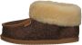 SHEPHERD OF SWEDEN Lena slippers Dames Sloffen Bruin Leopard - Thumbnail 2