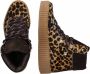 Shoe the Bear Agda boot suede Chesnut Leopard Pony Bruin Dames - Thumbnail 10
