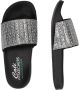 Skechers Pop Ups-New Spark 119320-BLK Vrouwen Zilver Slippers - Thumbnail 11