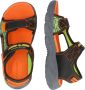 Skechers S-Slights Creature of Splash sandalen met lampjes zwart oranje Jongens Imitatieleer 28 - Thumbnail 9