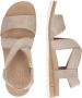 Skechers Bobs Desert Kiss Low Sandalen Plat Beige - Thumbnail 8