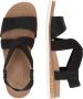 Skechers Bobs Desert Kiss Low Sandalen Plat Zwart - Thumbnail 8