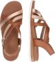 Skechers Desert Kiss Low Peak Rank Dames Sandalen Bruin - Thumbnail 4