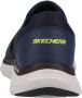 Skechers Slip-on sneakers FLEX ADVANTAGE 4.0 Slipper slip-on schoen comfortschoen met air cooled memory foam - Thumbnail 22