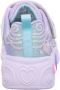 Skechers S Lights Princess Wishes meisjes sneaker Zilver - Thumbnail 12