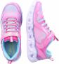 Skechers Heart Lights-Rainbow Lux 302308L-PKMT voor meisje Roze Sneakers Sportschoenen - Thumbnail 6