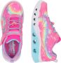 Skechers Flutter Heart Lights-Groovy Swirl 303253L-HPLV voor meisje Roze Sneakers Sportschoenen - Thumbnail 3