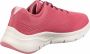 Skechers Arch Fit roze sneakers dames (149057 ROS) - Thumbnail 11