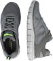 Skechers Track-Syntac 232398-CHAR Mannen Grijs Sneakers Sportschoenen - Thumbnail 3