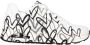 Skechers Sneakers met sleehak UNO-SPREAD THE LOVE Vrijetijdsschoen lage schoen veterschoen met coole graffiti-print - Thumbnail 16