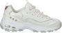 Skechers D'LITES LADIES NIGHT dames sneakers Wit - Thumbnail 13