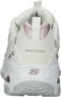 Skechers D'LITES LADIES NIGHT dames sneakers Wit - Thumbnail 14