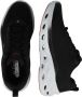 Skechers Glide Step Swift Frayment 232634-BKW Mannen Zwart Hardloopschoenen - Thumbnail 4