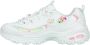 Skechers D'Lites-Blooming Fields 149794-WMLT Vrouwen Wit Sneakers - Thumbnail 5