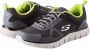 Skechers Track-Bucolo 52630-CCLM Mannen Grijs Trainingschoenen Sportschoenen - Thumbnail 14