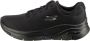 Skechers Arch Fit Big Appeal Dames Sneakers Black Black - Thumbnail 15