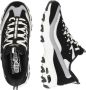 Skechers D'Lites-Smooth Nostalgia Dames Sneakers Zwart - Thumbnail 6