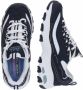 Skechers D'Lites Biggest Fan 11930-NVW Vrouwen Blauw Sneakers - Thumbnail 7