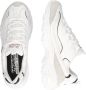 Skechers D'Lites New Heat Dames Sneakers Wit Zwart - Thumbnail 8