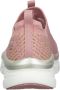 Skechers D.lux Walker Slip-On Memory Foam Sneakers Roze Dames - Thumbnail 11