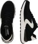 Skechers Fury Lace Low 183265-BKW Mannen Zwart Sneakers - Thumbnail 4