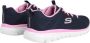 Skechers Sport Dames GRACEFUL GET CONNECTED Sneakers Dames Blauw - Thumbnail 5