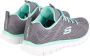 Skechers Graceful-Get Connected 12615-CCGR Vrouwen Grijs Sneakers Sportschoenen - Thumbnail 14