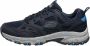 Skechers hillcrest wandelschoenen blauw heren - Thumbnail 12