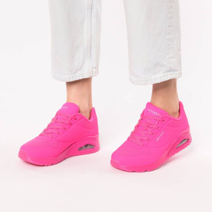 Skechers Uno Night Shades 73667 HTPK Roze - Foto 6