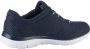 Skechers Slip-on sneakers Summits Slipper vrijetijdsschoen comfortschoen met gepolsterde schacht - Thumbnail 35