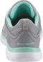 Skechers Summits Suited 12982-GYTQ Vrouwen Grijs Sneakers Sportschoenen - Thumbnail 9