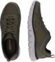 Skechers Track Scloric 52631 OLBK Mannen Groen Trainingschoenen Hardloopschoenen - Thumbnail 3